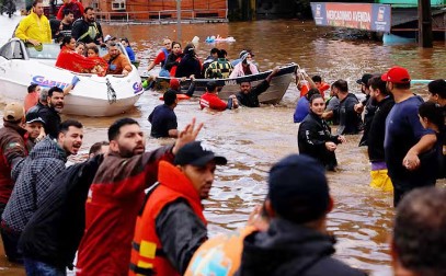 ब्राजील में भूकंप के बाद आई बाढ़ ने मचाई तबाही, 145 लोगों की मौत 