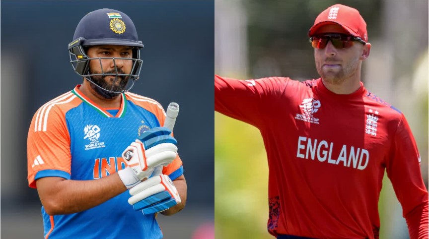 टी20 वर्ल्ड कप 2024- दूसरे सेमीफाइनल मुकाबले में आज भारत और इंग्लैंड होगी आमने- सामने