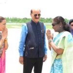 कैबिनेट मंत्री रेखा आर्या ने दी राष्ट्रपति को विदाई