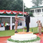 मुख्य सचिव आनन्द बर्द्धन ने 79वें स्वतंत्रता दिवस के शुभ अवसर पर किया ध्वजारोहण