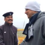 सीएम धामी ने भराड़ीसैंण में सुरक्षाकर्मियों से की मुलाकात