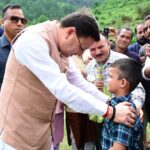 मुख्यमंत्री धामी ने कुलसारी में आपदा राहत शिविर का किया निरीक्षण