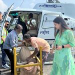 डीएम सविन बंसल ने हेली से आपदा प्रभावित गांवों में भिजवाया खाद्यान्न