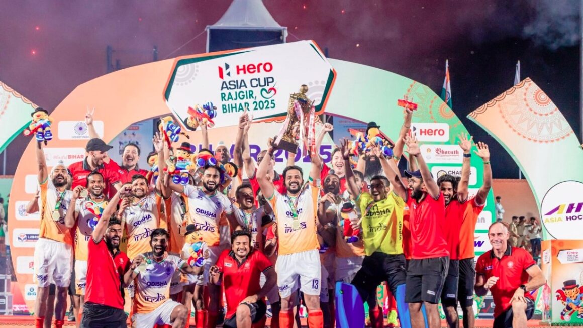 हॉकी एशिया कप 2025- भारत ने दक्षिण कोरिया को 4-1 से हराकर ख़िताब किया अपने नाम