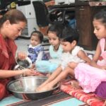 मंत्री रेखा आर्या ने बालिका निकेतन में किया कन्या पूजन