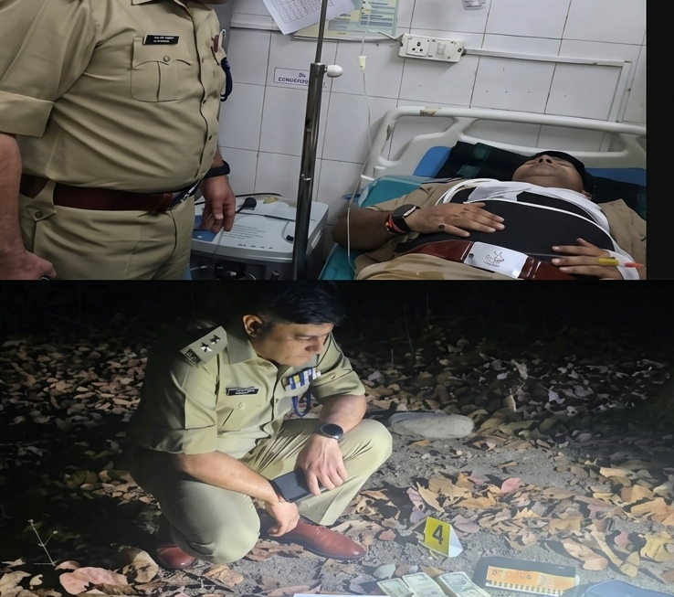 देहरादून में देर रात लूट के बाद पुलिस-मुठभेड़, एक बदमाश ढेर, थाना प्रभारी घायल