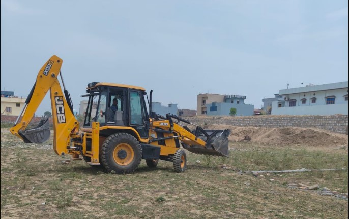 एमडीडीए का सख्त एक्शन, मेहुवाला में 10 बीघा जमीन पर विकसित हो रही अवैध कॉलोनी ध्वस्त