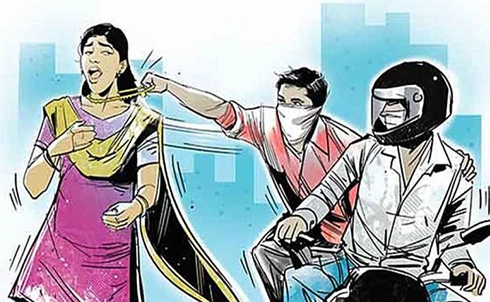 बाइक सवार बदमाशों से छिनैती करने वाले दो आरोपी गिरफ्तार