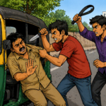 20 रुपये के किराए पर खूनी हमला, ऑटो चालक पर चाकू और बेल्ट से वार