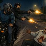 सैर के दौरान अज्ञात बाइक सवार हमलावरों ने बरसाईं गोलियां, दो की मौत; एक गंभीर घायल