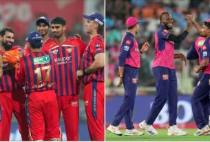 आईपीएल 2026- लखनऊ सुपर जायंट्स और राजस्थान रॉयल्स के बीच मुकाबला आज