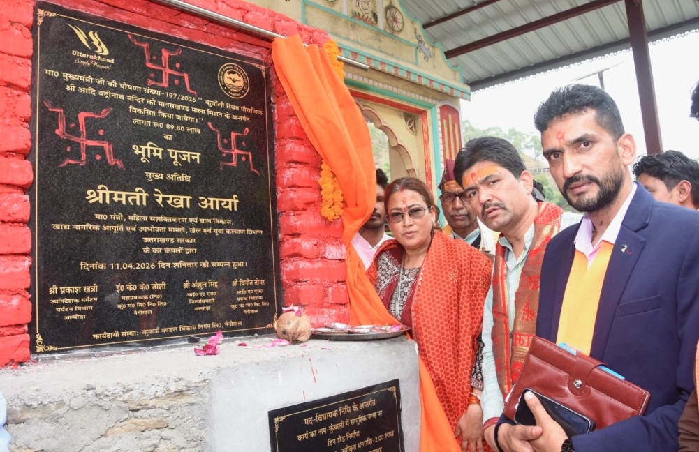 कुवाली में दो मंदिरों के सौंदर्यीकरण का शिलान्यास
