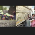 कांवली रोड पर तेज रफ्तार डंपर की चपेट में आने से मजदूर की मौत