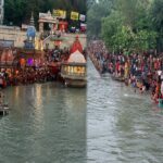 गंगा दशहरा पर हरकी पैड़ी में उमड़ा आस्था का सैलाब, श्रद्धालुओं ने मां गंगा में लगाई डुबकी