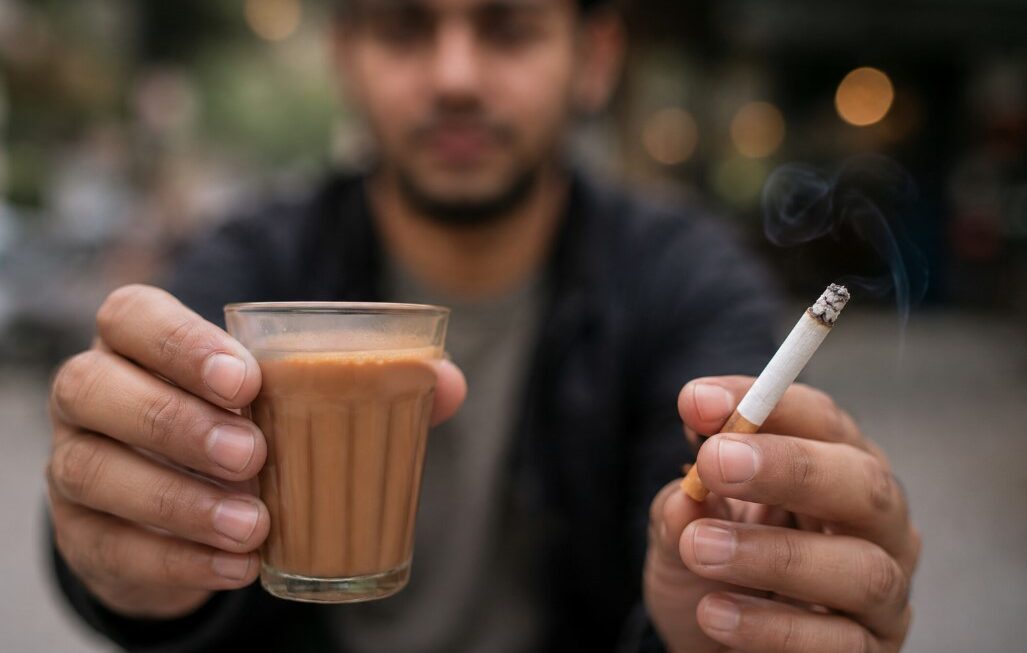 चाय के साथ सिगरेट पीना पड़ सकता है भारी, जान लीजिये इसके नुकसान