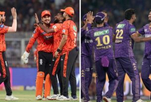 आईपीएल 2026- कोलकाता नाइट राइडर्स और सनराइजर्स हैदराबाद के बीच मुकाबला आज