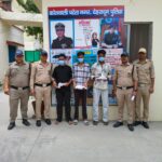 15 हजार रुपये का इनामी बदमाश समेत तीन गिरफ्तार, दून पुलिस ने अवैध हथियार किए बरामद