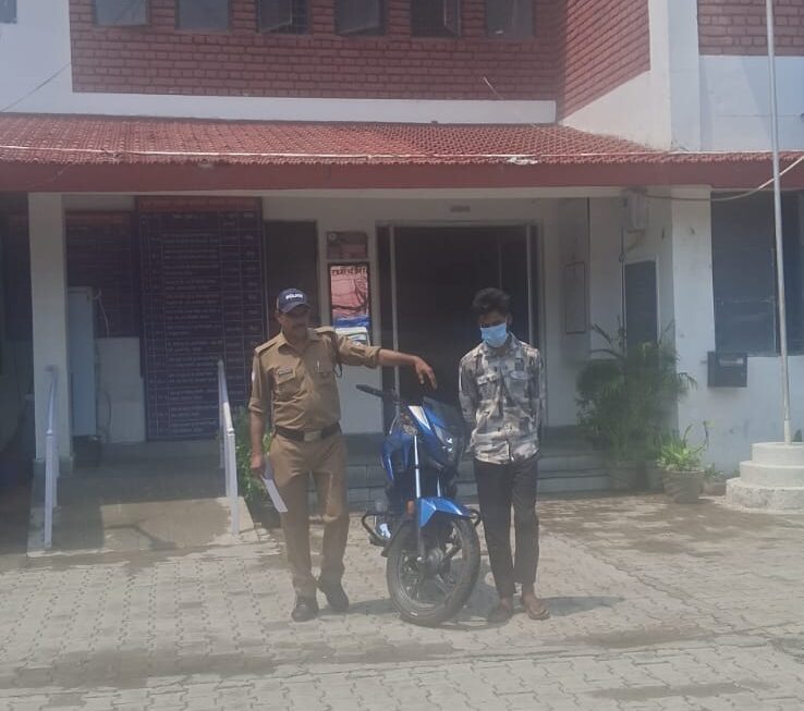 डालनवाला क्षेत्र में मोटर साइकिल लूट का 24 घंटे में खुलासा, दून पुलिस ने आरोपी को किया गिरफ्तार