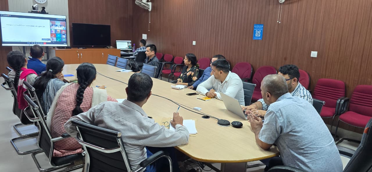 ई-ऑफिस प्रणाली को प्रभावी बनाने के लिए प्रशिक्षण कार्यक्रम आयोजित