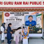 एसजीआरआर पब्लिक स्कूल सहसपुर में दी गई शहीद स्क्वाड्रन लीडर प्रशांत सिंह को श्रद्धांजलि