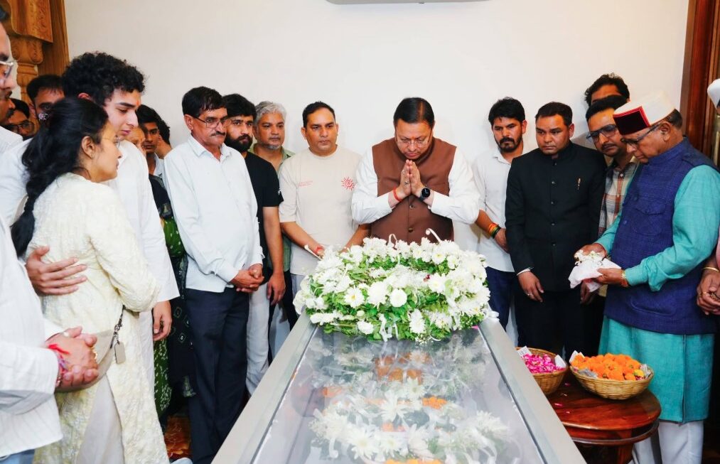 मुख्यमंत्री धामी ने दिवंगत निशानेबाज जसपाल राणा को दी श्रद्धांजलि