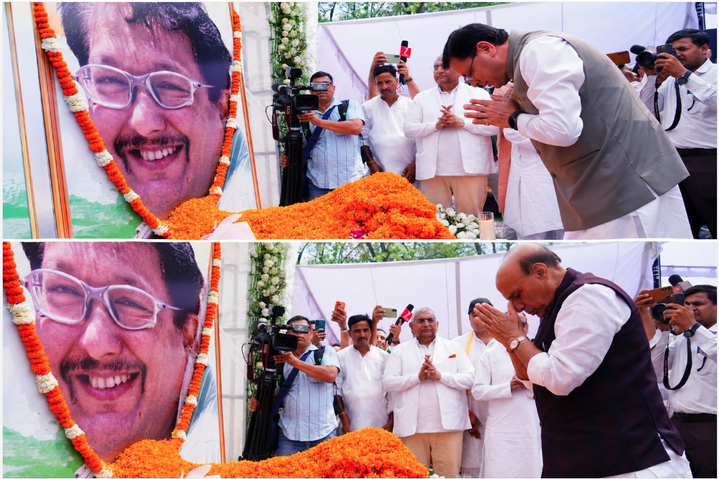 केंद्रीय रक्षामंत्री राजनाथ सिंह और सीएम धामी ने जसपाल राणा को दी श्रद्धांजलि