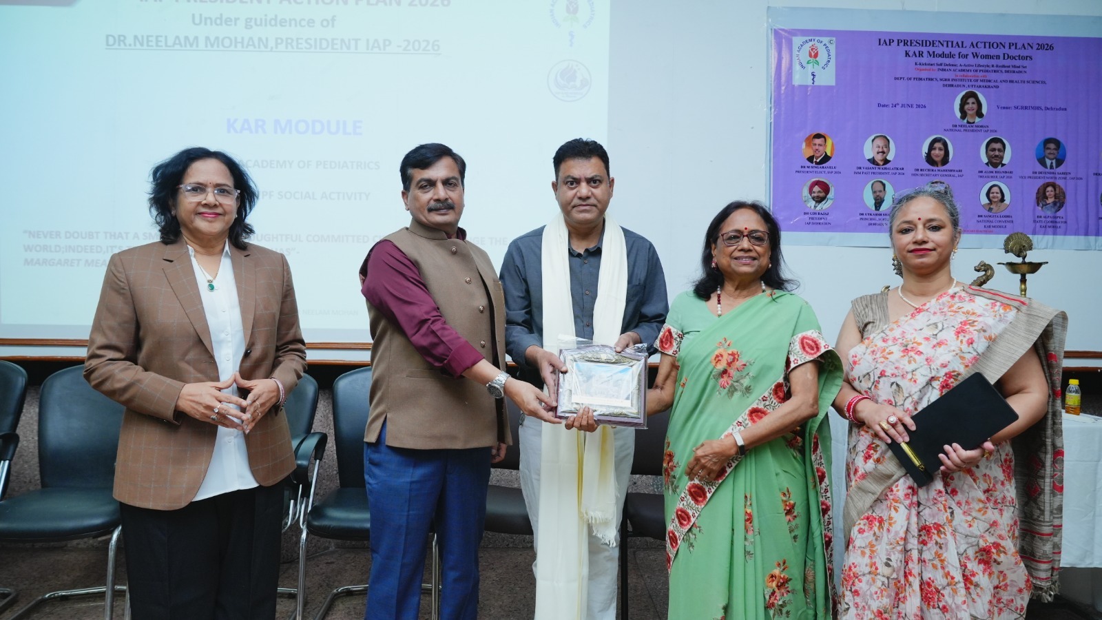 महिला चिकित्सकों के सशक्तिकरण की नई पहल, एसजीआरआर मेडिकल कॉलेज में आयोजित हुआ CAR मॉड्यूल