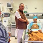 कैबिनेट मंत्री गणेश जोशी ने अस्पताल में भर्ती भाजपा पार्षद भूपेन्द्र सिंह कठैत का जाना कुशलक्षेम
