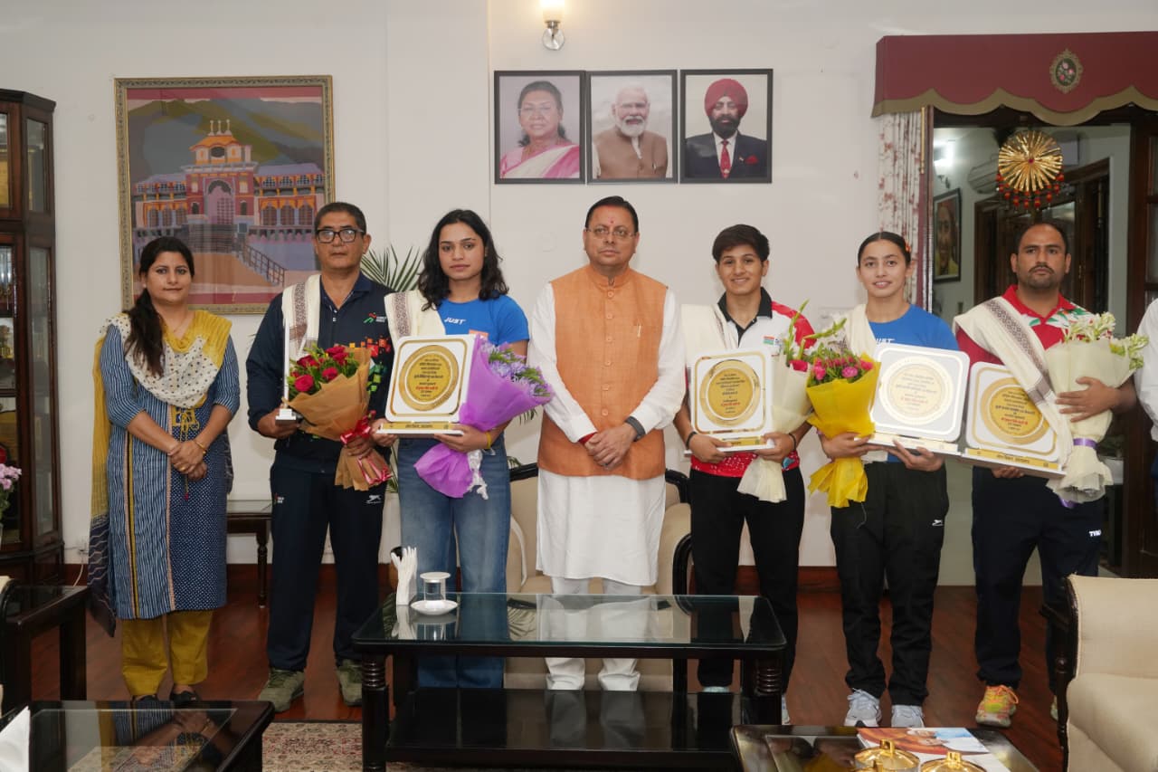 उत्तराखंड की बेटियां खेलों में लगातार रच रही हैं नए कीर्तिमान, सरकार खिलाड़ियों को हरसंभव सहयोग देने के लिए प्रतिबद्ध- मुख्यमंत्री
