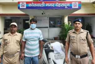 दून पुलिस ने वाहन चोरी का किया खुलासा, शातिर चोर गिरफ्तार
