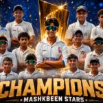 फ्यूचर स्टार टूर्नामेंट का चैंपियन बना Mashakbeen Stars, ब्राइट फ्यूचर अकादमी को हराकर जीता खिताब