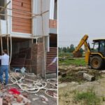 अवैध प्लॉटिंग और निर्माणों पर MDDA का बड़ा एक्शन, 100 बीघा अवैध प्लॉटिंग ध्वस्त, कई बहुमंजिला निर्माण सील