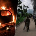 मणिपुर में असम राइफल्स कैंप पर हिंसक हमला, वाहनों में लगाई आग