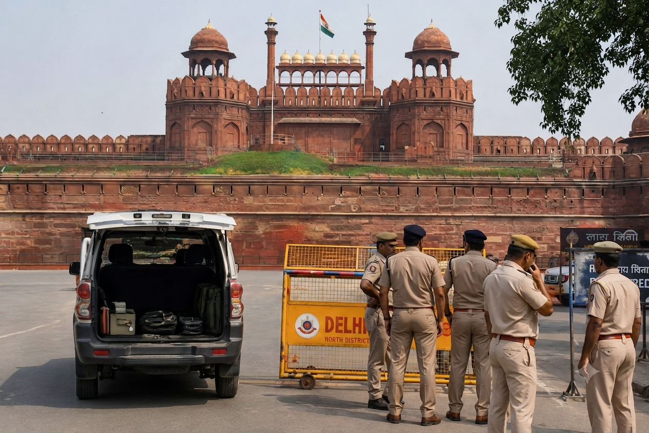 दिल्ली में हाई अलर्ट: लाल किले को बम से उड़ाने की धमकी, मुंबई पुलिस के पास आया था कॉल