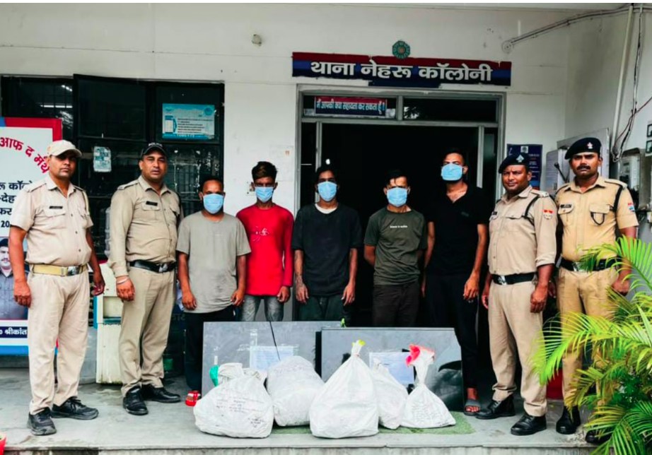 पैनेसिया अस्पताल में हुई चोरी की घटना का दून पुलिस ने किया खुलासा, पांच आरोपी गिरफ्तार