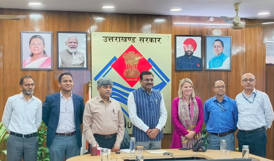 उत्तराखण्ड सरकार और यूएनडीपी के मध्य चल रहे विभिन्न कार्यक्रमों पर हुई चर्चा