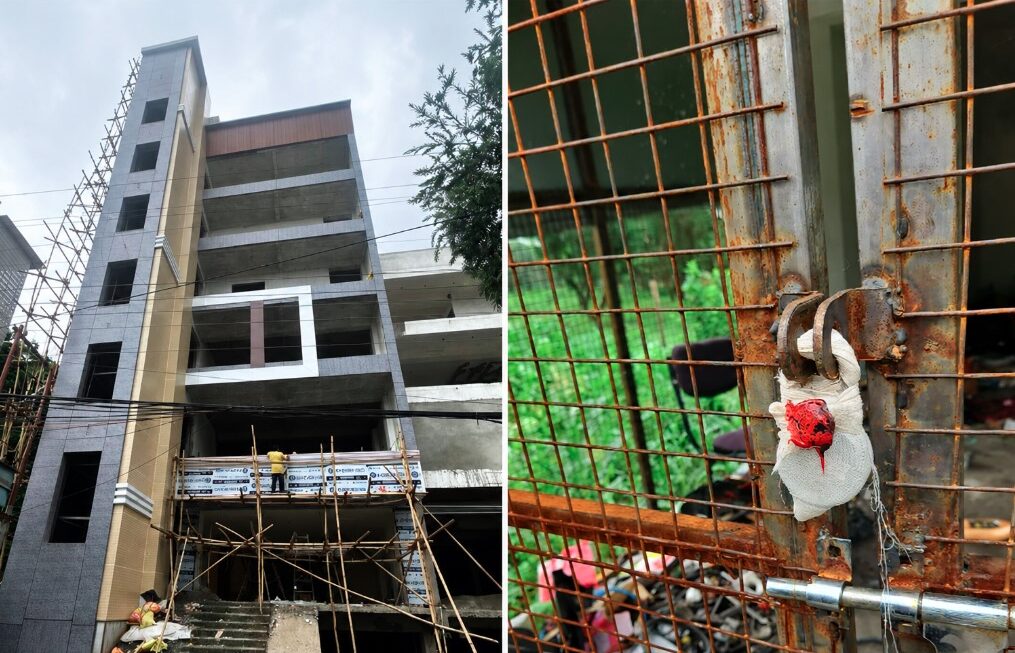 जीएमएस रोड से कण्डोगल तक एमडीडीए का शिकंजा, दो अवैध निर्माण सील