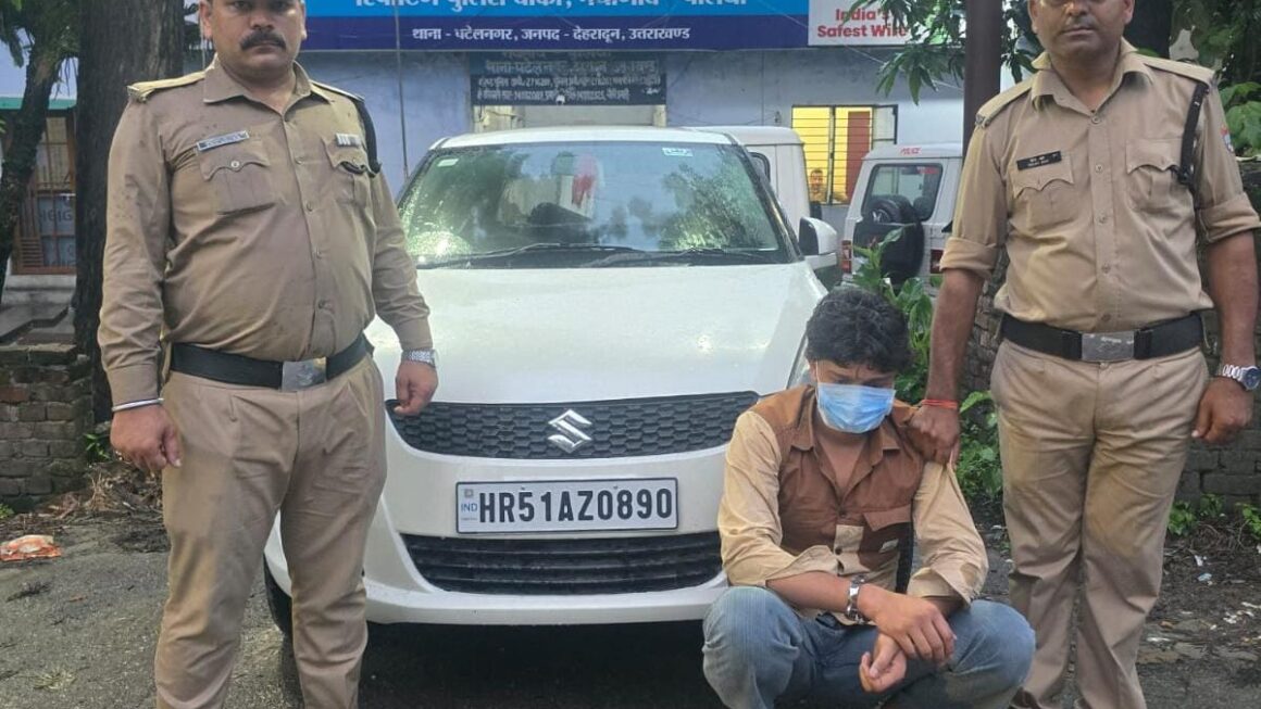 पटेलनगर में फायरिंग के बाद पुलिस की त्वरित कार्रवाई, एक आरोपी गिरफ्तार