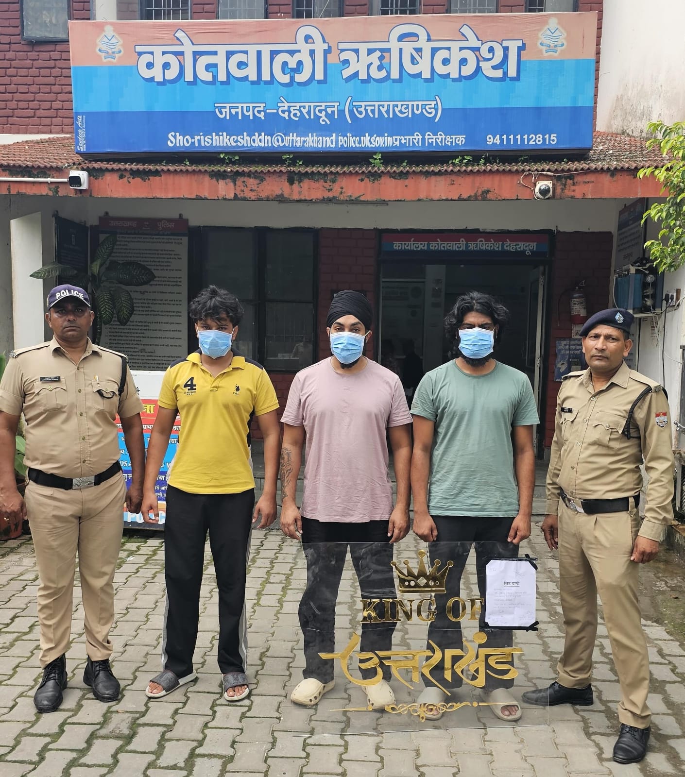 ऋषिकेश में गैंगस्टर एक्ट की बड़ी कार्रवाई, ‘किंग ऑफ उत्तराखण्ड’ सहित तीन गिरफ्तार