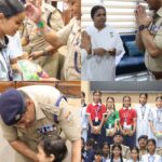 राखी लेकर एसएसपी दून से मिलने पहुंचीं नन्हीं बालिकाएं, बांधी राखी और लिया सुरक्षा का भरोसा