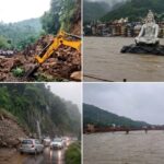 उत्तराखंड में कुदरत का कहर: उफान पर गंगा और अलकनंदा, 132 सड़कें बंद, 5 जिलों में येलो अलर्ट जारी