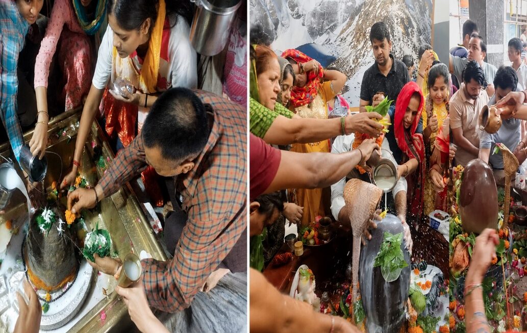 सावन का पहला सोमवार आज, शिव मंदिरों में उमड़ा आस्था का सैलाब