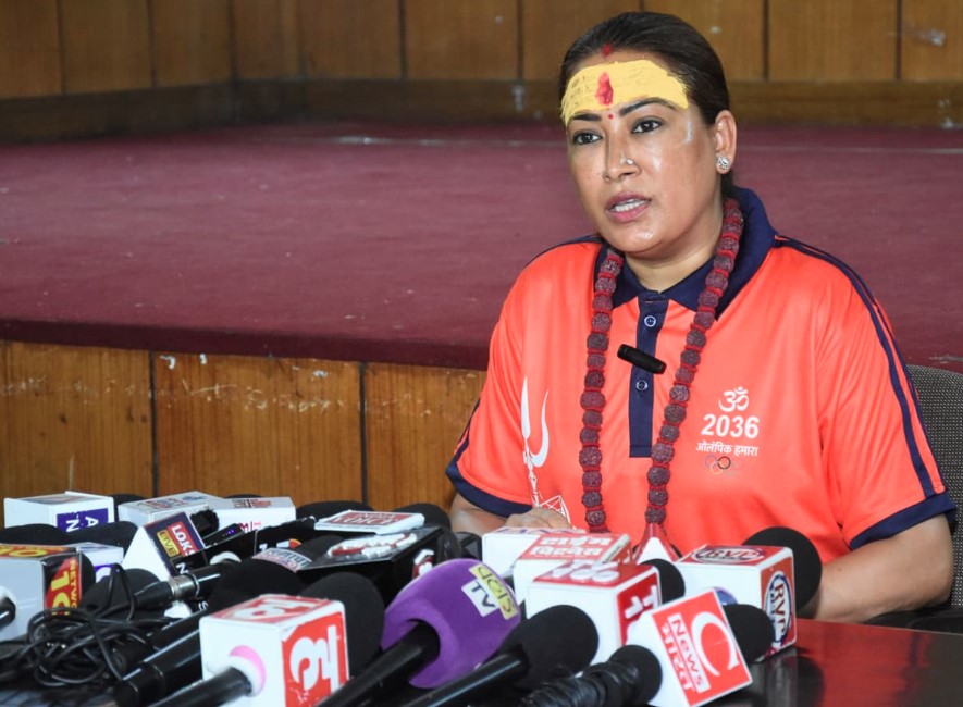 2036 ओलंपिक मेजबानी का संकल्प लेकर कावड़ उठाएंगी रेखा आर्या