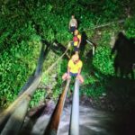 SDRF ने बीन नदी में फंसे दो यात्रियों और जंगल में फंसे छह छात्रों को सकुशल निकाला