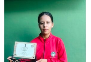 राष्ट्रपति भवन के एट होम रिसेप्शन के लिए अल्मोड़ा की गर्विता भाकुनी का चयन