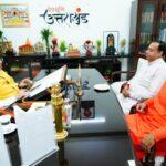 बीकेटीसी अध्यक्ष हेमंत द्विवेदी ने सीएम धामी से की मुलाकात, द्वितीय चरण की तैयारियों की दी जानकारी