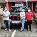 बल्लूपुर-चकराता रोड पर थार से हुड़दंग, पुलिस ने चालक समेत 3 को हिरासत में लिया
