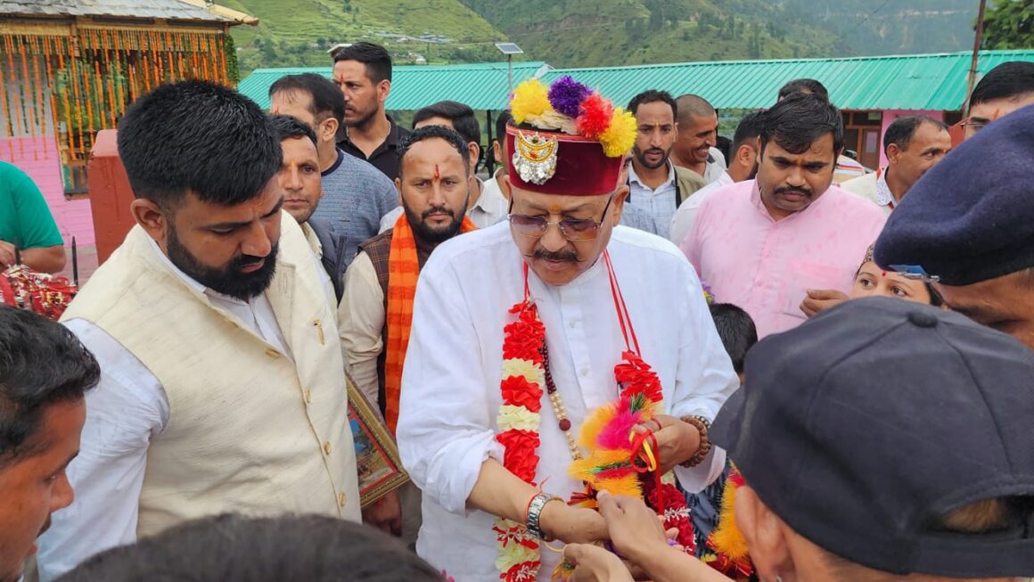 पर्यटन मंत्री महाराज ने किया राजकीय जागड़ा मेले का शुभारंभ