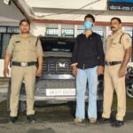सोशल मीडिया पर वायरल स्टंट का पुलिस ने लिया संज्ञान, युवक हिरासत में