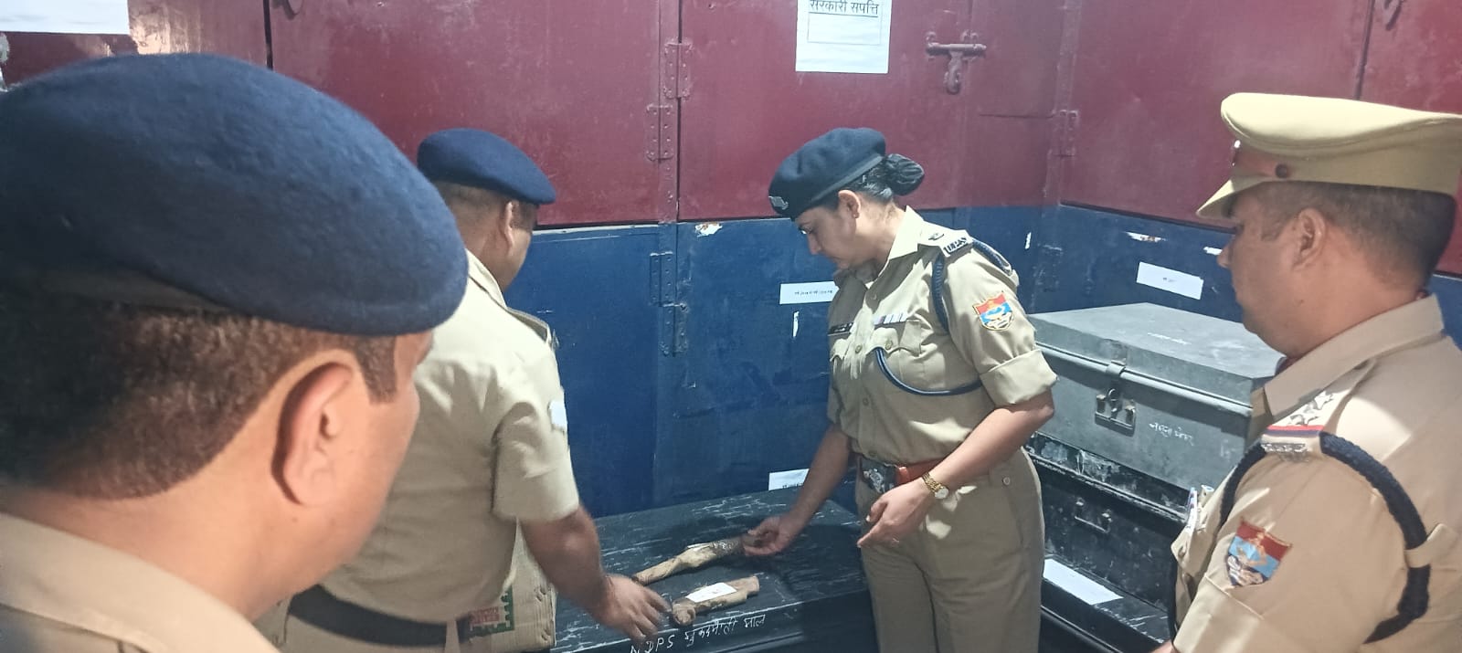 एसपी ऋषिकेश ने किया रायवाला कोतवाली का अर्द्धवार्षिक निरीक्षण